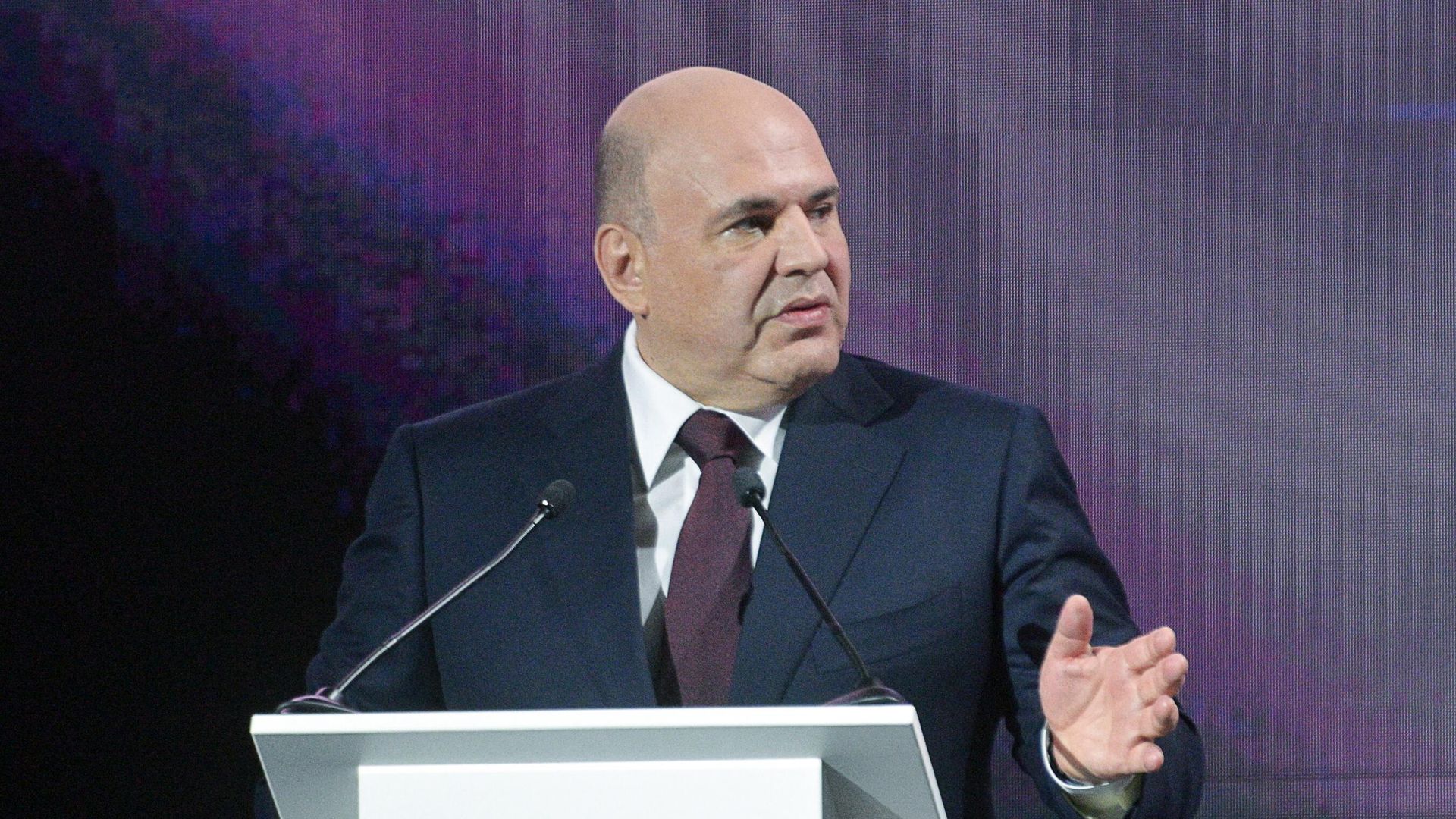 Председатель правительства РФ Михаил Мишустин выступает на пленарной сессии IX конференции Цифровая индустрия промышленной России в Нижнем Новгороде Председатель правительства РФ Михаил Мишустин выступает на пленарной сессии IX конференции Цифровая индустрия промышленной России в Нижнем Новгороде - РИА Новости, 1920, 30.05.2024