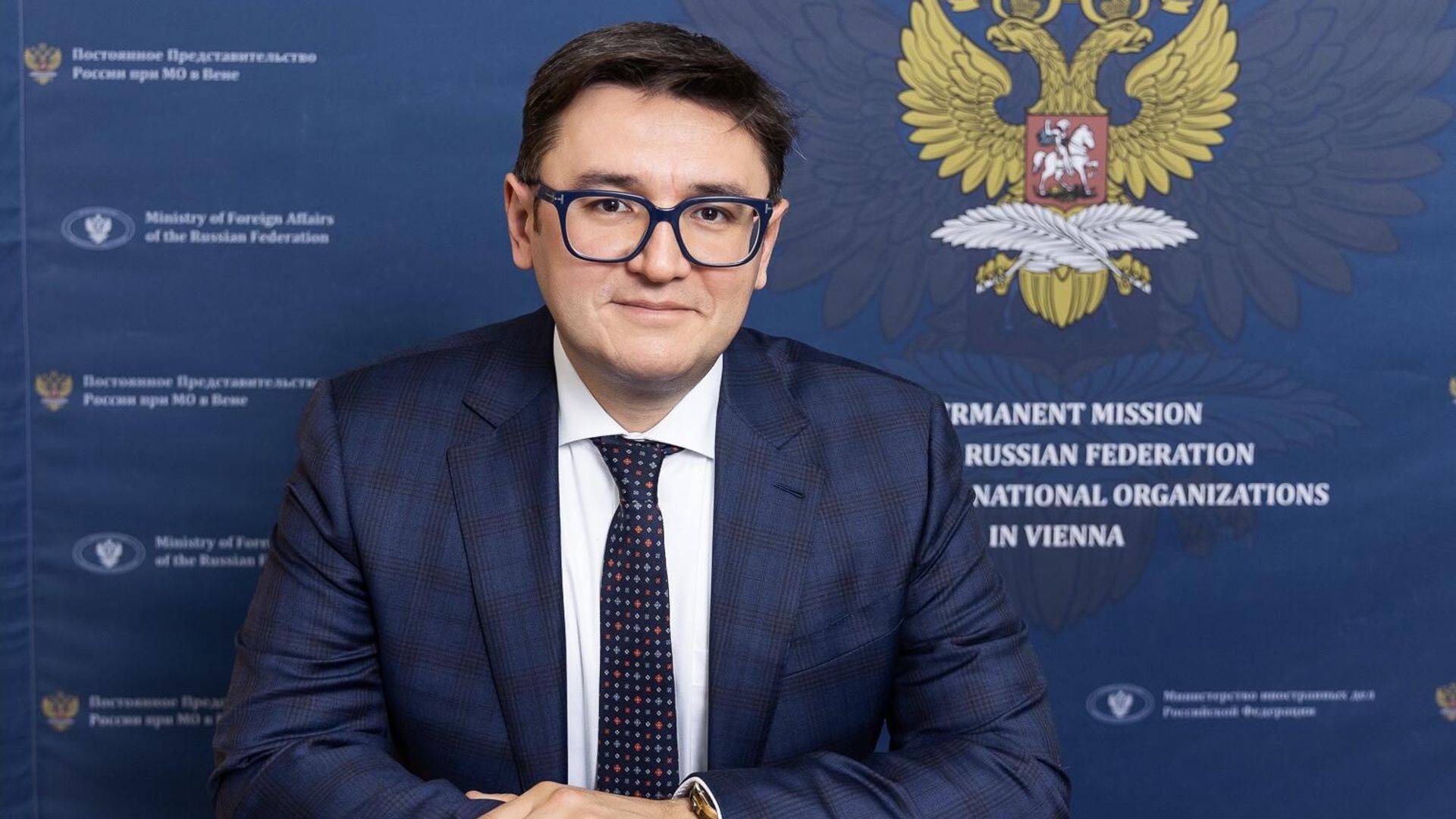Заместитель постоянного представителя РФ при международных организациях в Вене Роман Устинов Заместитель постоянного представителя РФ при международных организациях в Вене Роман Устинов - РИА Новости, 1920, 21.05.2024