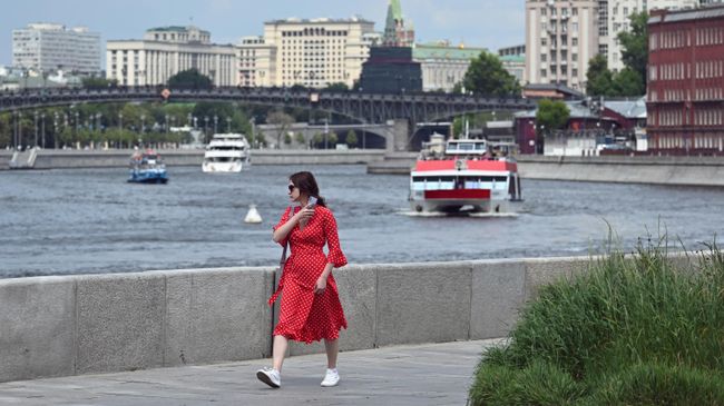 Отдых горожан в Москве
