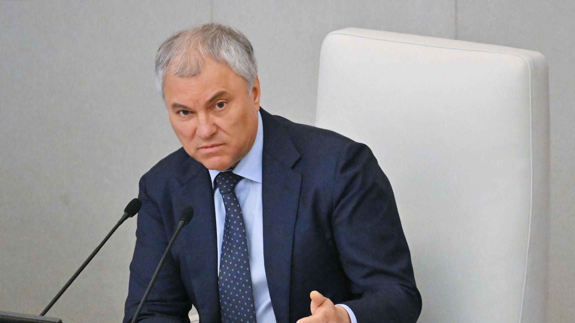 Председатель Государственной думы России Вячеслав Володин Председатель Государственной думы России Вячеслав Володин - РИА Новости, 1920, 12.06.2024