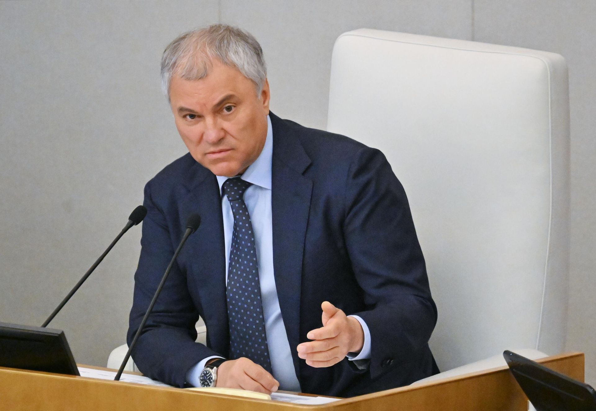 Председатель Государственной думы России Вячеслав Володин Председатель Государственной думы России Вячеслав Володин - РИА Новости, 1920, 24.02.2026