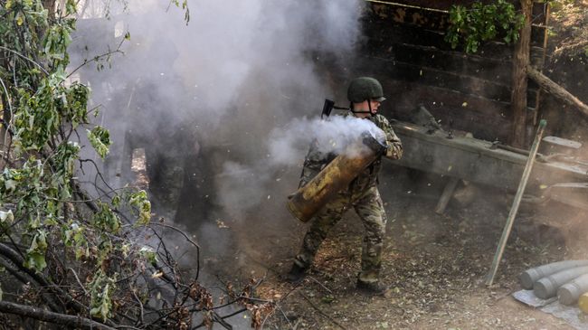 Российский военнослужащий