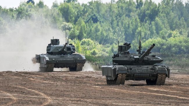 Танки Т-14 Армата и Т-90МС Прорыв Танки Т-14 Армата и Т-90МС Прорыв