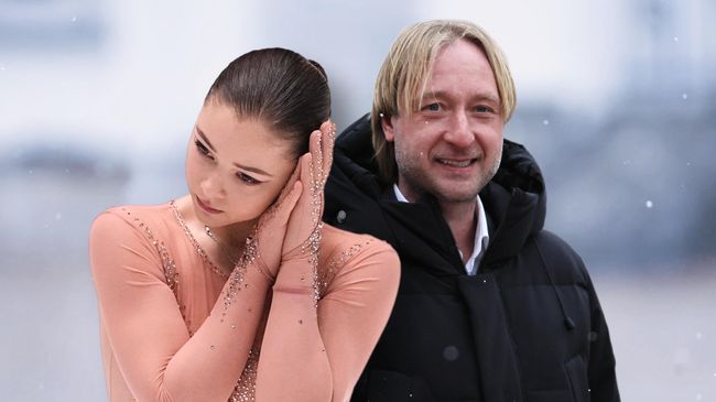 Софья Самоделкина и Евгений Плющенко