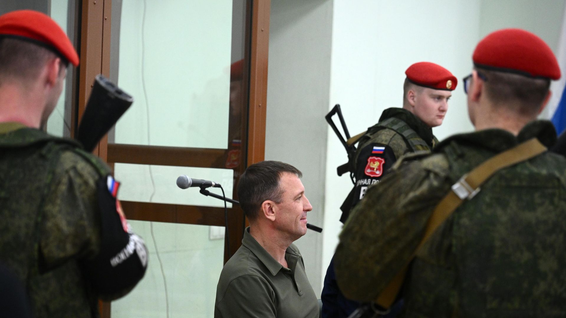 Иван Попов в зале заседаний Второго Западного окружной военного суда Иван Попов в зале заседаний Второго Западного окружной военного суда - РИА Новости, 1920, 20.07.2024