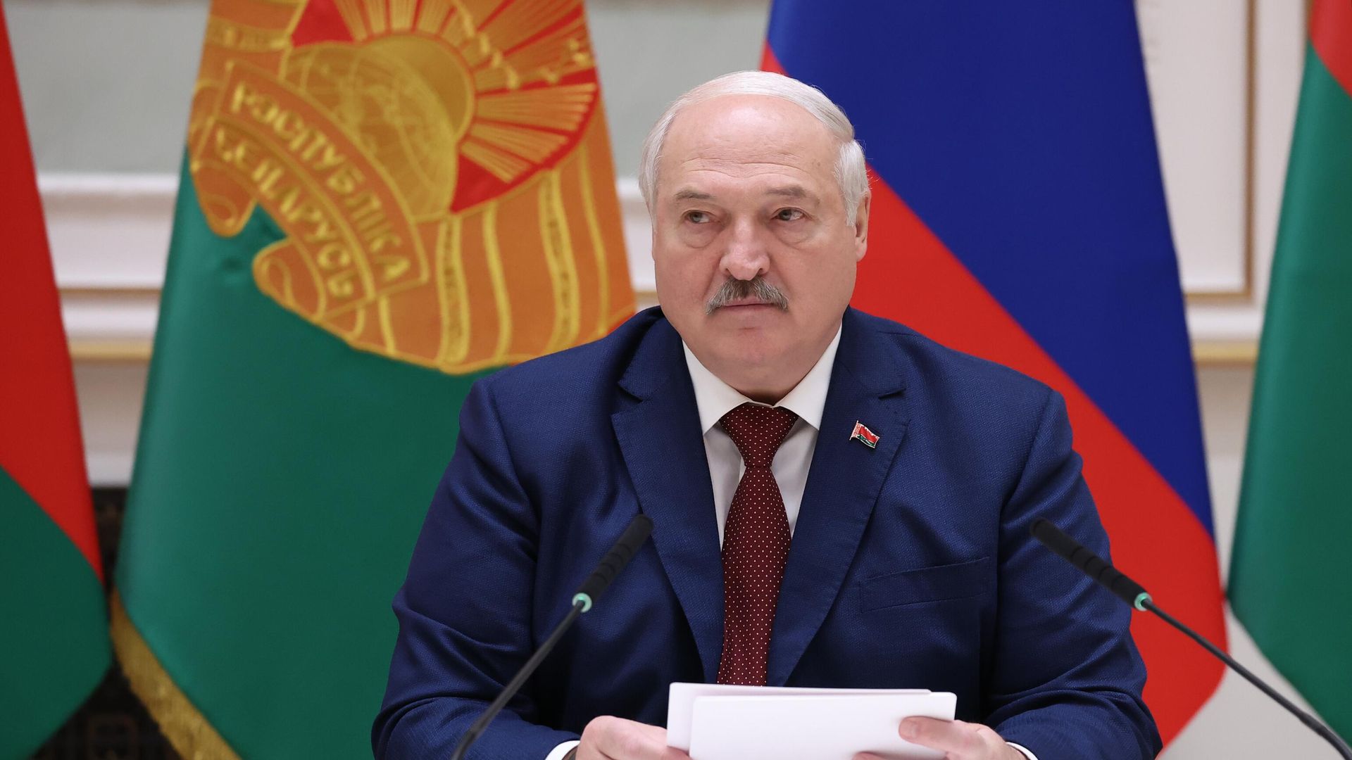 Президент Белоруссии Александр Лукашенко Президент Белоруссии Александр Лукашенко - РИА Новости, 1920, 18.08.2024