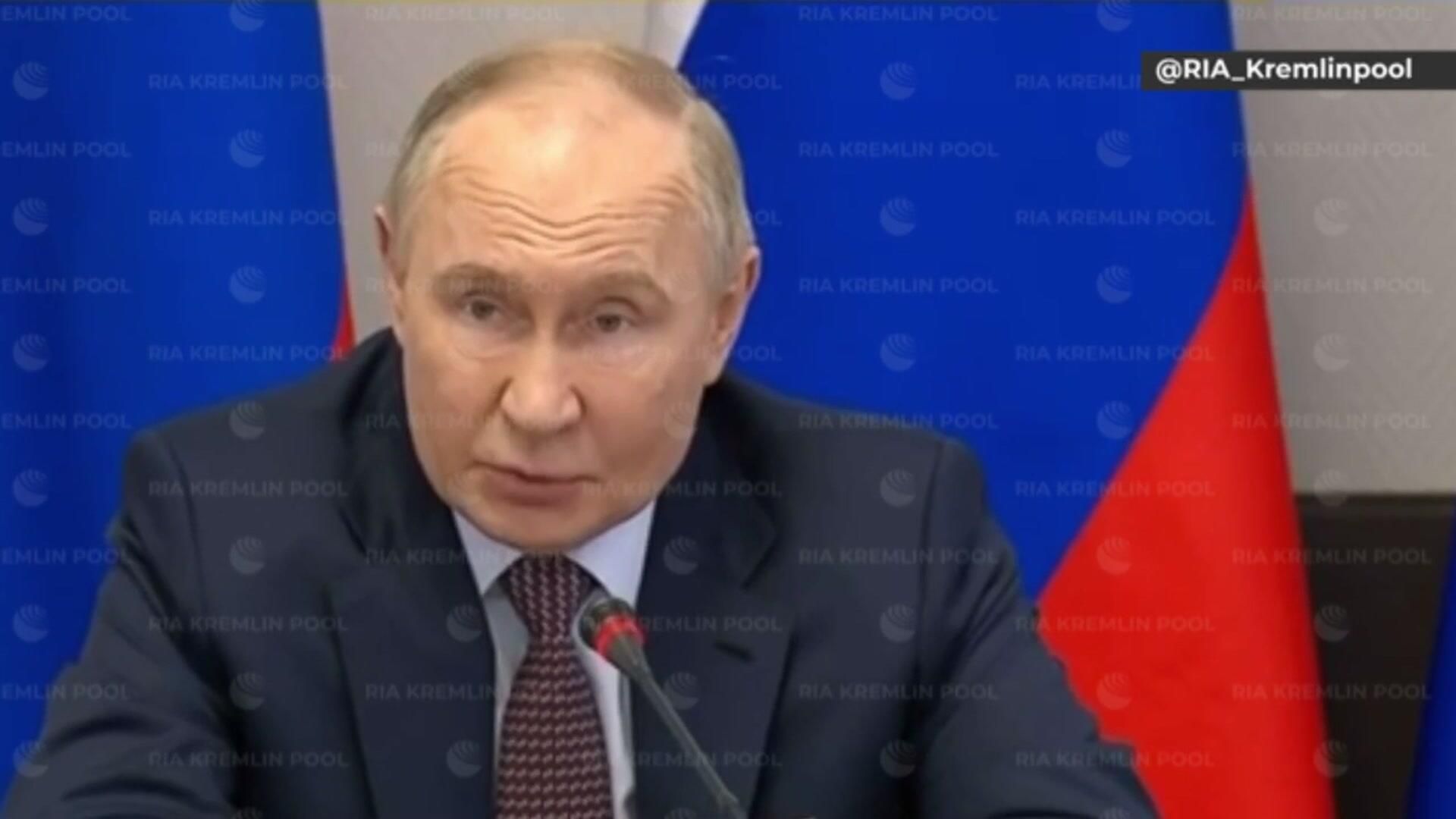 Путин об экономике вооруженных сил Путин об экономике вооруженных сил - РИА Новости, 1920, 25.05.2024