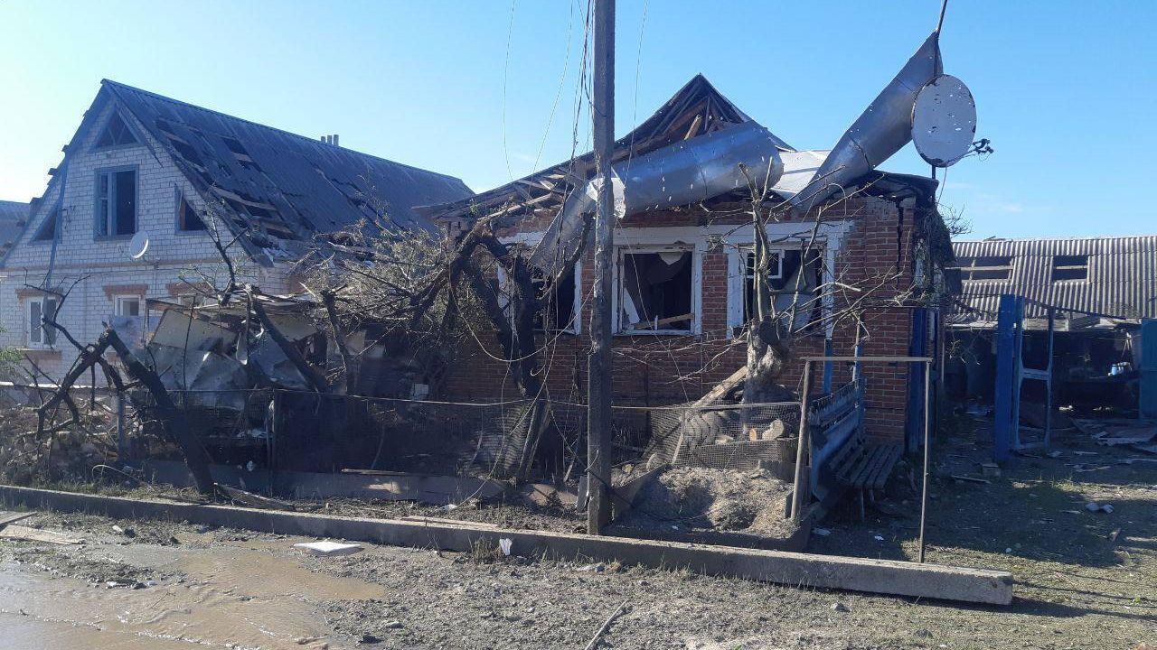 Место сбитого снаряда РСЗО Ольха над Шебекинским городским округом Белгородской области Место сбитого снаряда РСЗО Ольха над Шебекинским городским округом Белгородской области - РИА Новости, 1920, 26.05.2024