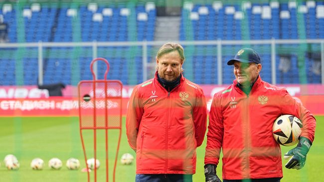 Валерий Карпин и Виталий Кафанов