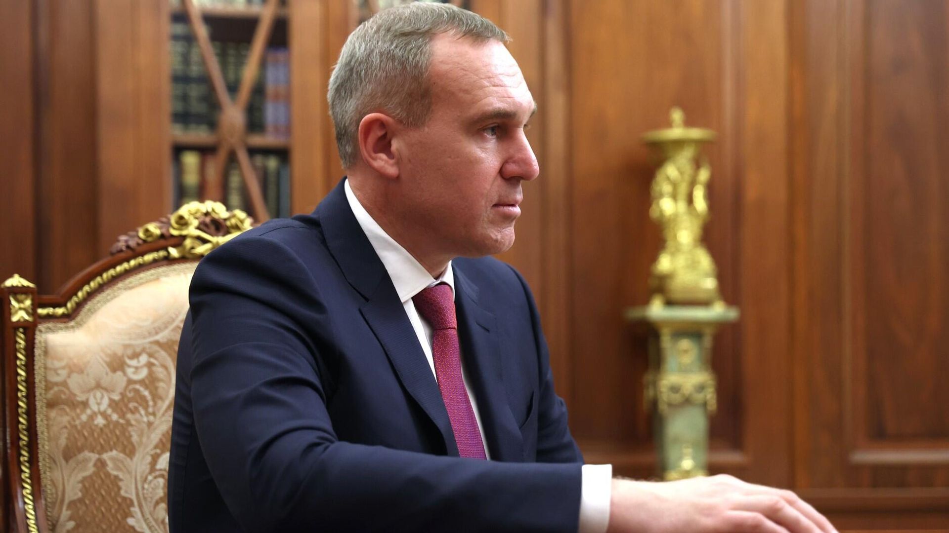 Руслан Кухарук во время встречи с Владимиром Путиным Руслан Кухарук во время встречи с Владимиром Путиным - РИА Новости, 1920, 31.05.2024