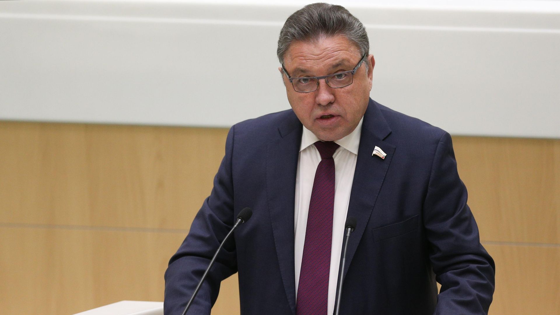 Председатель комитета Совета Федерации РФ по Регламенту и организации парламентской деятельности Вячеслав Тимченко Председатель комитета Совета Федерации РФ по Регламенту и организации парламентской деятельности Вячеслав Тимченко - РИА Новости, 1920, 06.02.2025