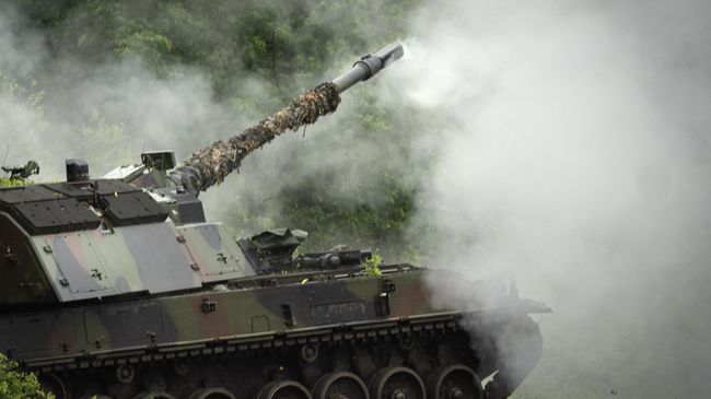 Немецкая самоходная артиллерийская установка Panzerhaubitze 2000