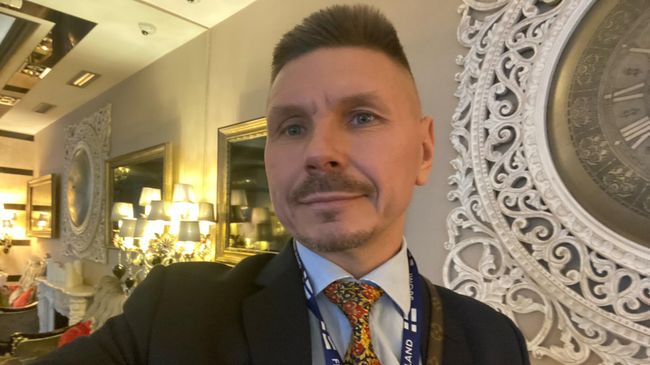 Финский журналист Кости Хейсканен 