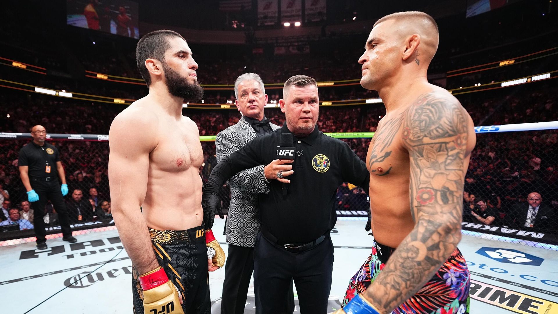 Эпизод боя Махачева против Порье на UFC 302 Эпизод боя Махачева против Порье на UFC 302 - РИА Новости, 1920, 03.06.2024