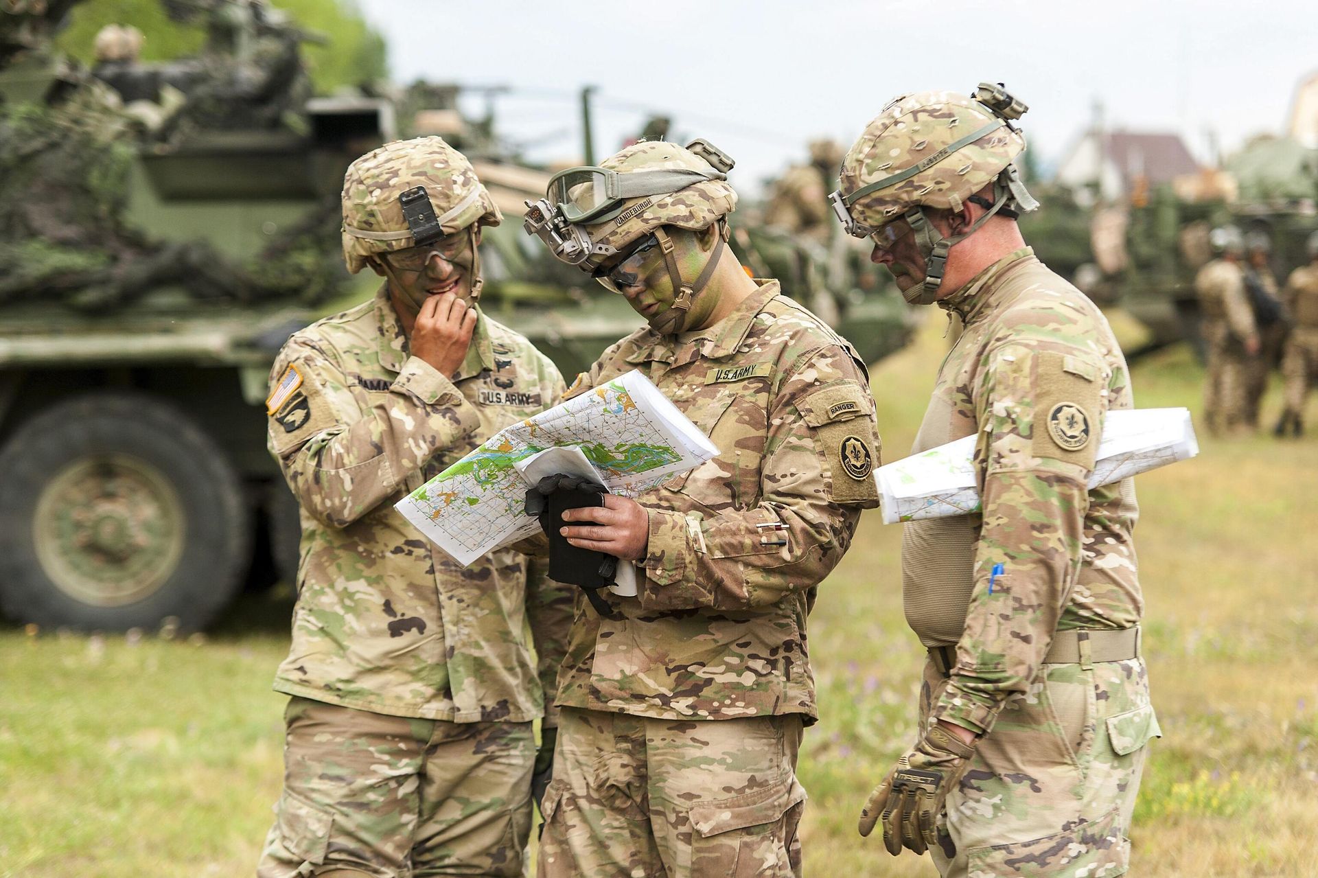 Американские военные во время учений НАТО в Венгрии Американские военные во время учений НАТО в Венгрии - РИА Новости, 1920, 28.03.2025