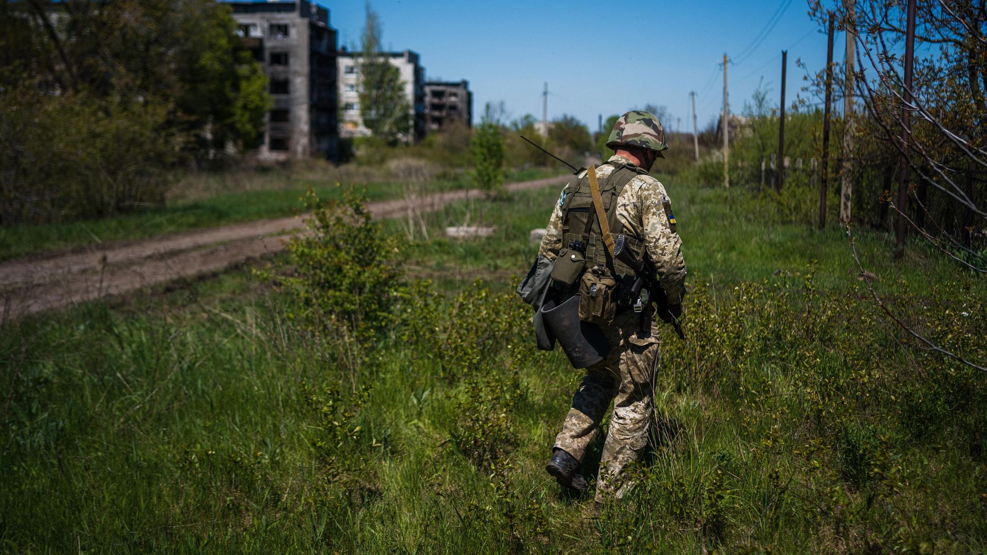Украинский военный в Часовом Яре Украинский военный в Часовом Яре - РИА Новости, 1920, 04.06.2024