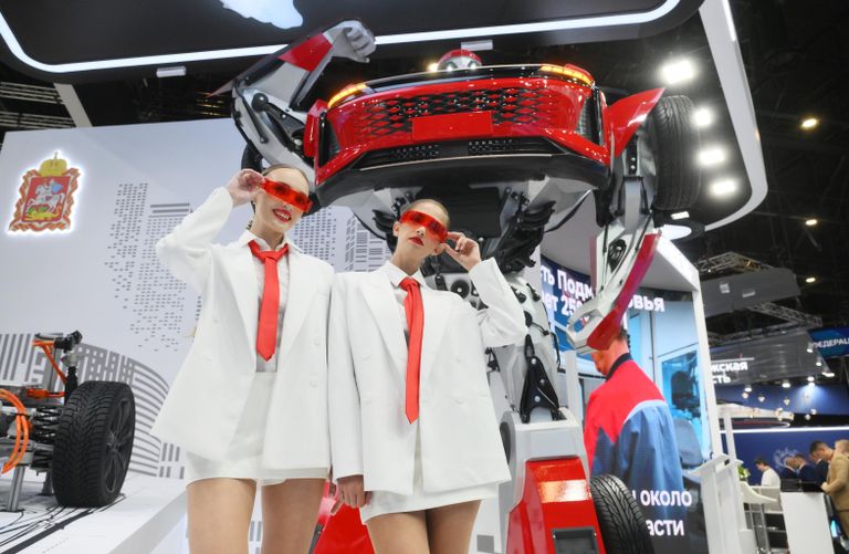 Стенд Московской области на ПМЭФ-2024