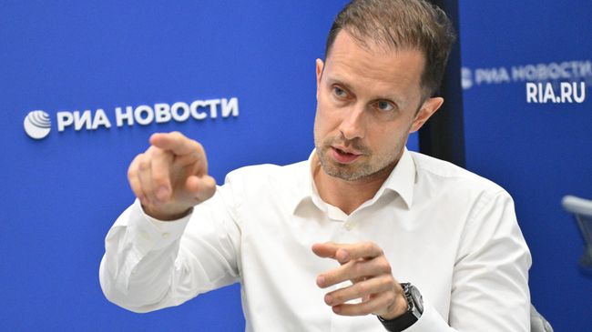 Генеральный директор АО ГЛОНАСС Алексей Райкевич на ПМЭФ-2024