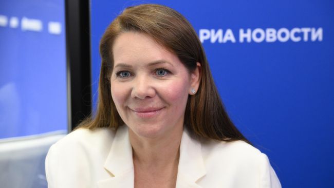 Заместитель мэра Москвы в правительстве Москвы по вопросам социального развития Анастасия Ракова на ПМЭФ-2024