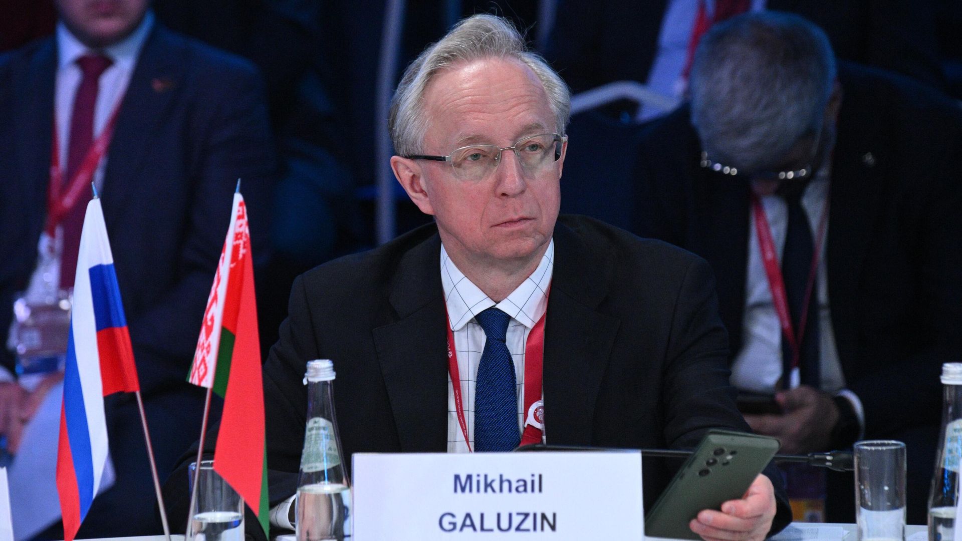 Замглавы МИД РФ Михаил Галузин на ПМЭФ-2024 Замглавы МИД РФ Михаил Галузин на ПМЭФ-2024 - РИА Новости, 1920, 06.06.2024