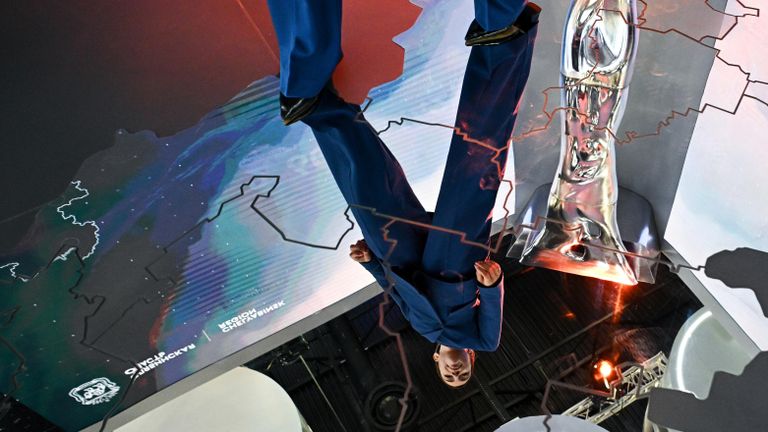 Стенд Челябинской области на форуме ПМЭФ-2024