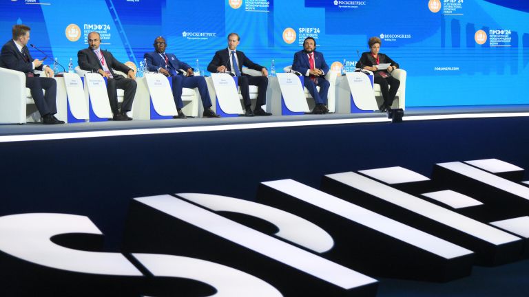 Торжественное открытие форума ПМЭФ-2024