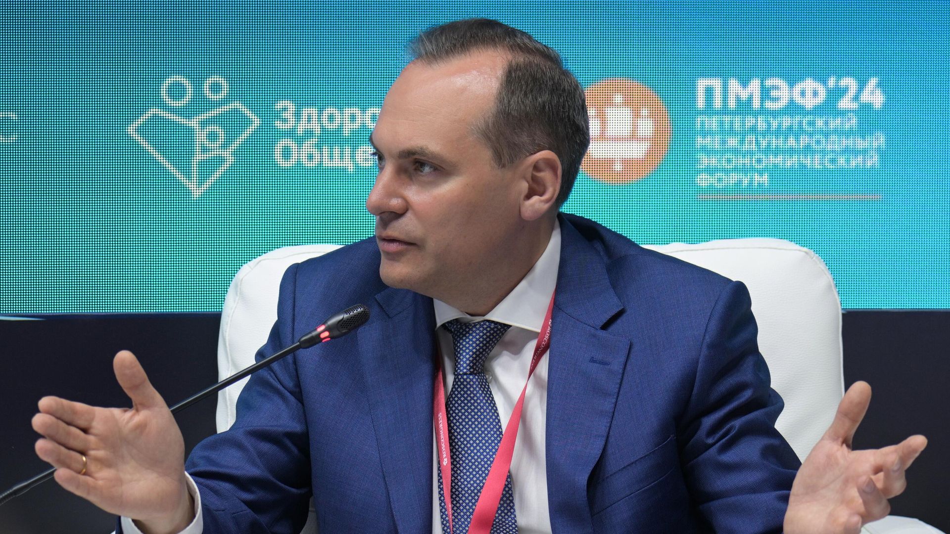 Глава Республики Мордовия Артем Здунов на ПМЭФ-2024 Глава Республики Мордовия Артем Здунов на ПМЭФ-2024 - РИА Новости, 1920, 07.06.2024
