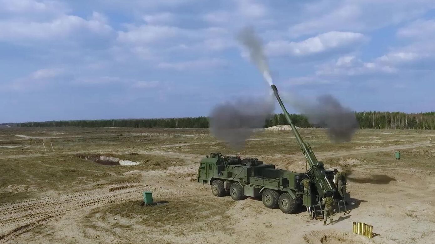 Самоходная артиллерийская установка Мальва Самоходная артиллерийская установка Мальва - РИА Новости, 1920, 31.07.2024