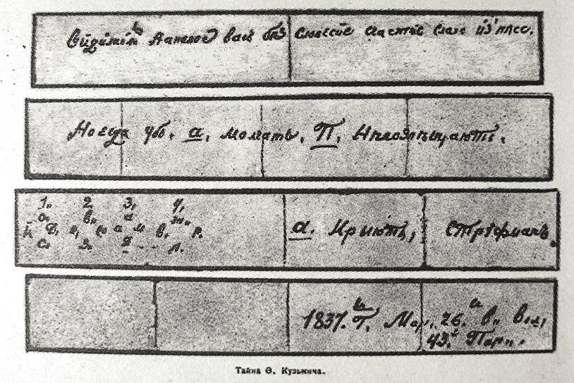 Тайна Федора Кузьмича Тайна Федора Кузьмича - РИА Новости, 1920, 07.06.2024