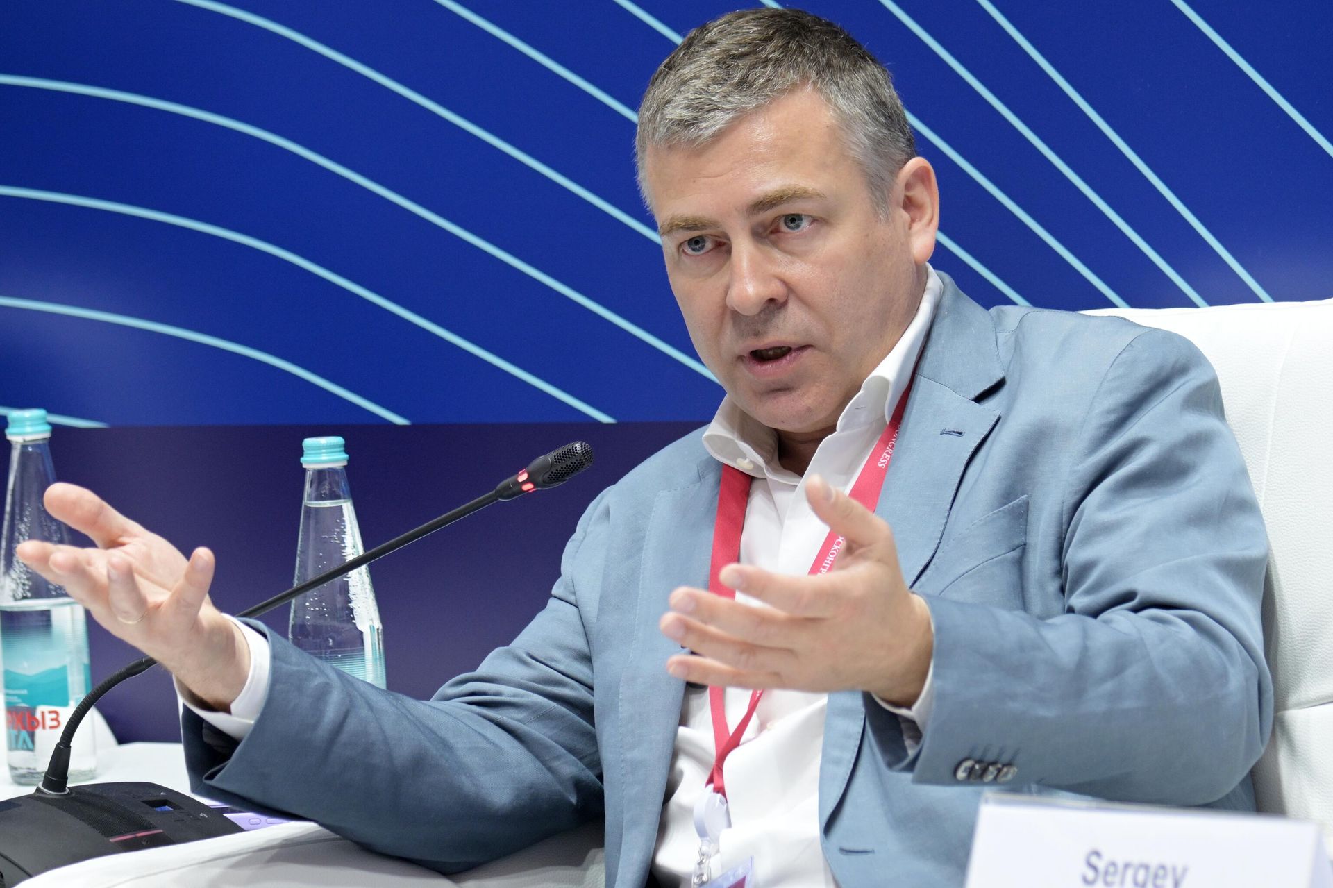 Председатель совета директоров компании Промомед Петр Белый Председатель совета директоров компании Промомед Петр Белый - РИА Новости, 1920, 07.06.2024