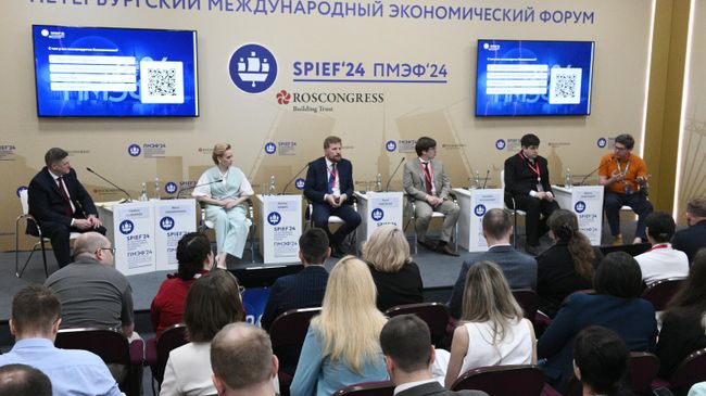 Член президиума Российской ассоциации содействия науке Мария Воронцова на Петербургском международном экономическом форуме