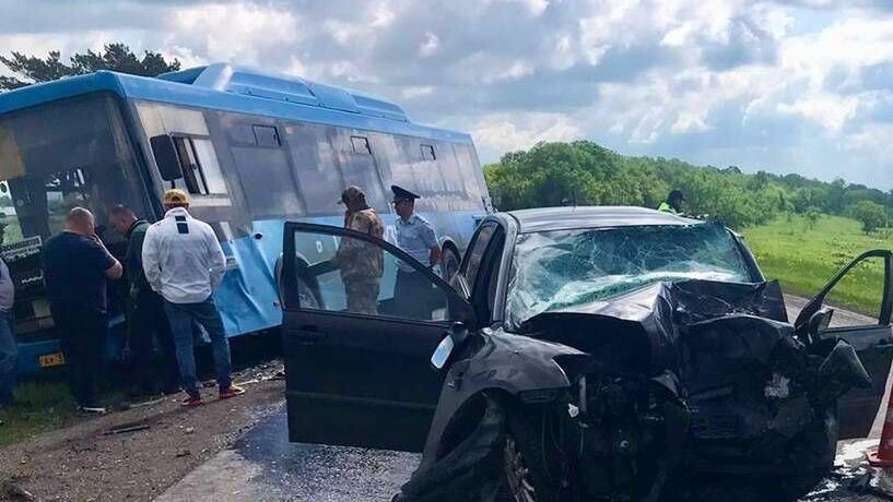 ДТП с пассажирским автобусом в Новокузнецком районе Кемеровской области ДТП с пассажирским автобусом в Новокузнецком районе Кемеровской области - РИА Новости, 1920, 09.06.2024