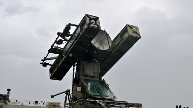 ЗРК Стрела-10 на боевом дежурстве