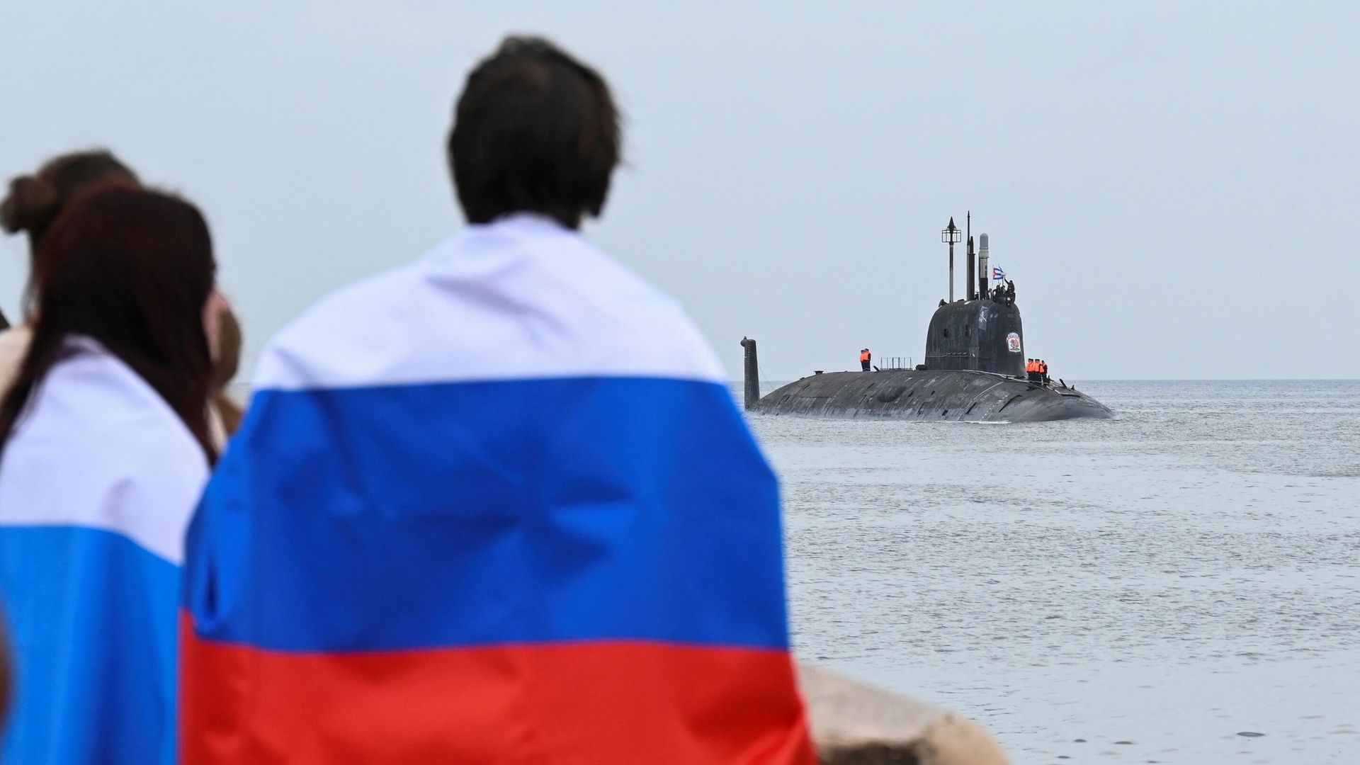 Российская атомная подводная лодка Казань прибывает в порт Гаваны - РИА Новости, 1920, 14.06.2024