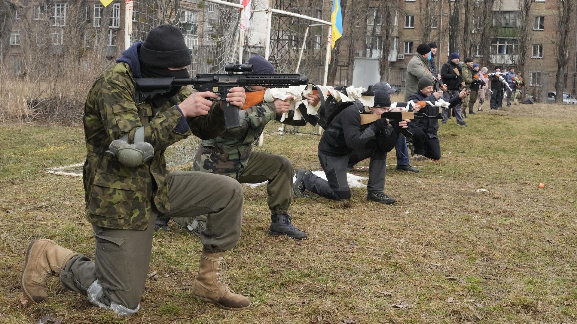 Тренировка с участием членов Грузинского национального легиона* в Киеве Тренировка с участием членов Грузинского национального легиона* в Киеве - РИА Новости, 1920, 14.06.2024