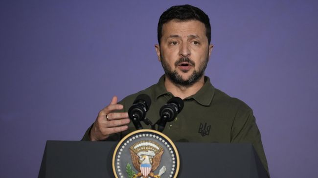 Президент Украины Владимир Зеленский на саммите G7 в Италии. 13 июня 2024