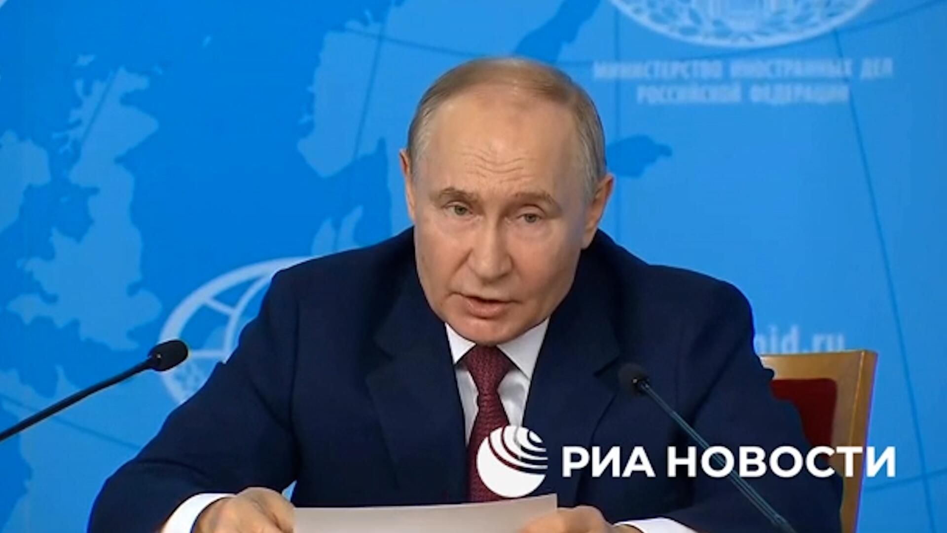Подробности предложения Путина по поводу мирного урегулирования на Украине Подробности предложения Путина по поводу мирного урегулирования на Украине - РИА Новости, 1920, 14.06.2024
