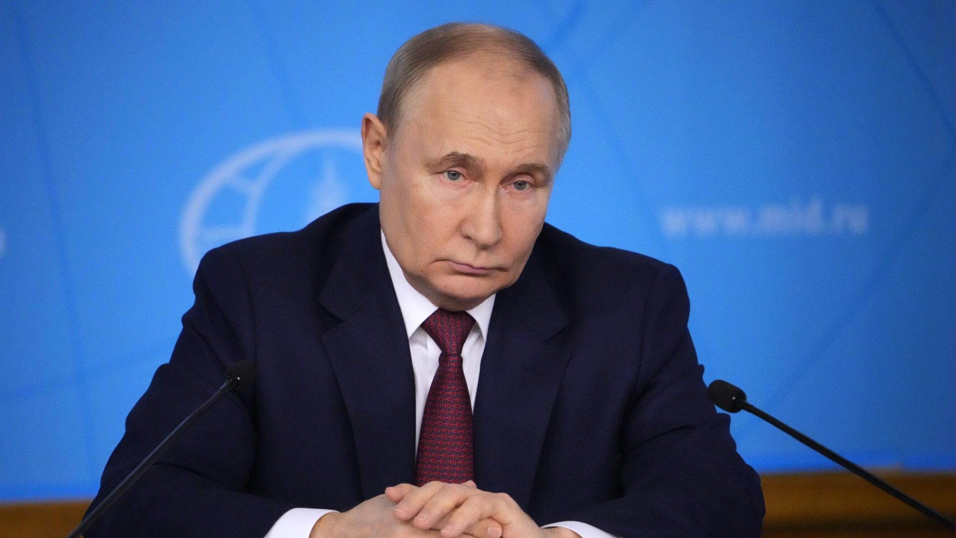 Владимир Путин на встрече с руководством МИД Владимир Путин на встрече с руководством МИД - РИА Новости, 1920, 14.06.2024