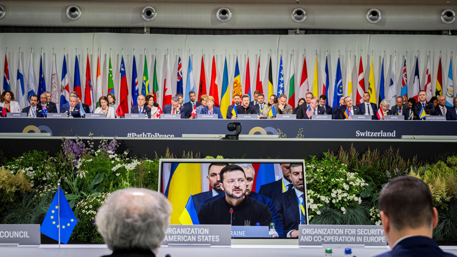 Пленарное заседание мирного саммита по Украине на курорте Бюргеншток, Швейцария. 16 июня 2024 Пленарное заседание мирного саммита по Украине на курорте Бюргеншток, Швейцария. 16 июня 2024 - РИА Новости, 1920, 17.06.2024