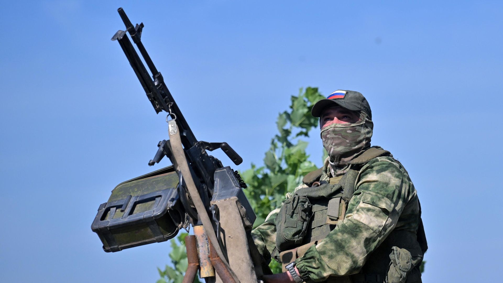 Военнослужащий ВС РФ ПВО в зоне проведения СВО - РИА Новости, 1920, 25.06.2024