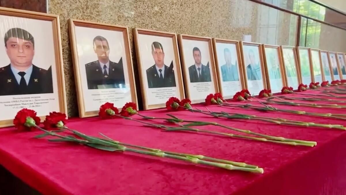 Фотографии погибших сотрудников полиции Дагестана Фотографии погибших сотрудников полиции Дагестана - РИА Новости, 1920, 24.06.2024