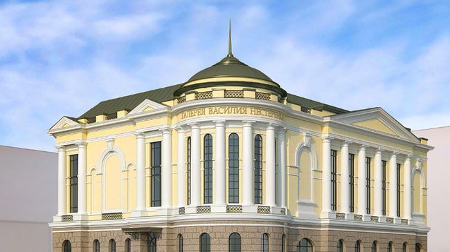 Проект картинной галереи Василия Нестеренко в Москве