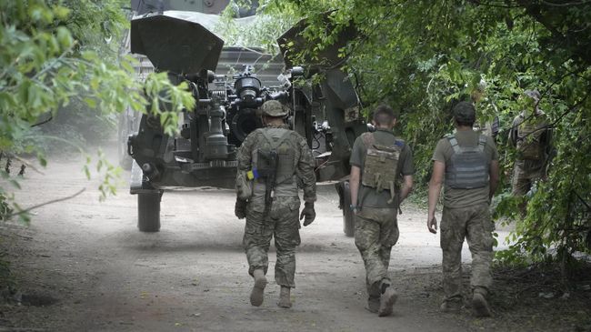 Украинские военнослужащие