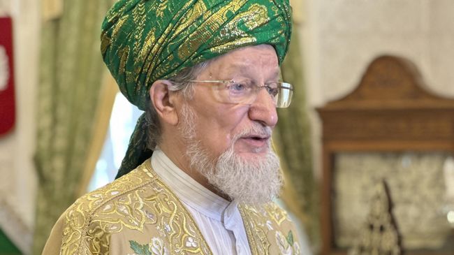 Председатель Центрального духовного управления мусульман России Талгат Таджуддин