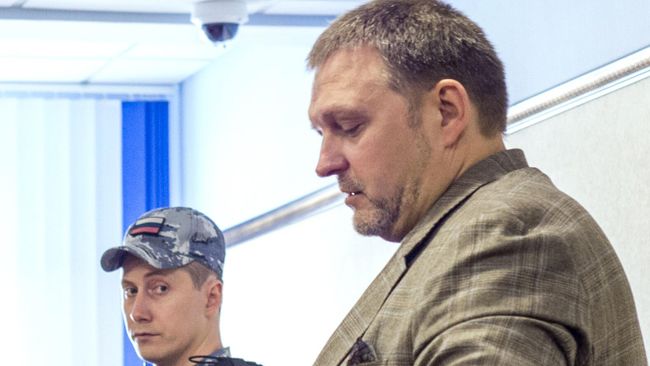 Бывший губернатор Кировской области Никита Белых на заседании Кировского областного суда