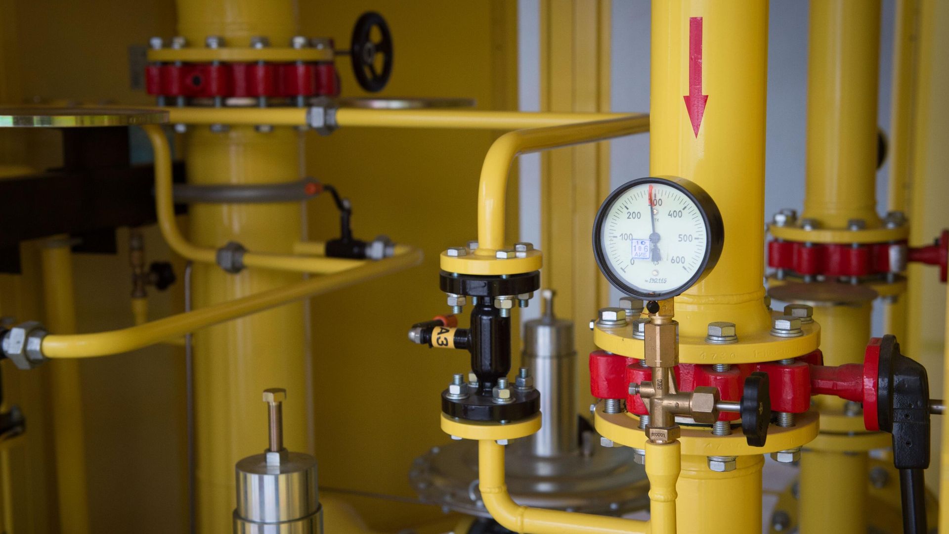 На территории газорегуляторного пункта (ГРП) На территории газорегуляторного пункта (ГРП) - РИА Новости, 1920, 21.01.2026