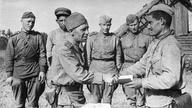 Бойцы Красной Армии, Великая Отечественная война