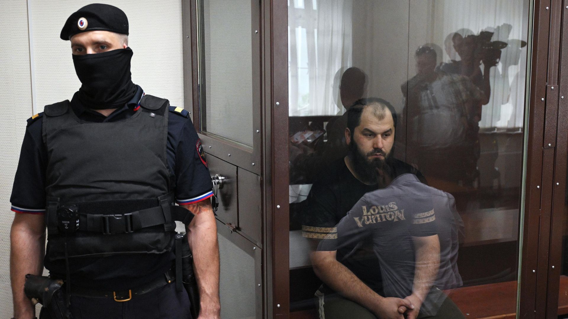 Отар Ибрагим в Замоскворецком суде Москвы Отар Ибрагим в Замоскворецком суде Москвы - РИА Новости, 1920, 02.07.2024