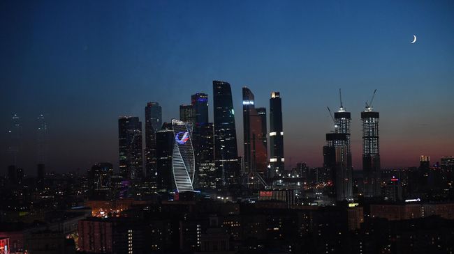 Вид на Московский международный деловой центр Москва-Сити