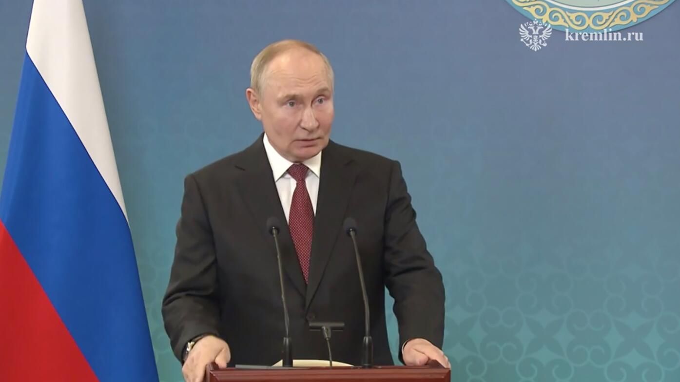 Путин выступает перед журналистами по итогам саммита ШОС Путин выступает перед журналистами по итогам саммита ШОС - РИА Новости, 1920, 04.07.2024
